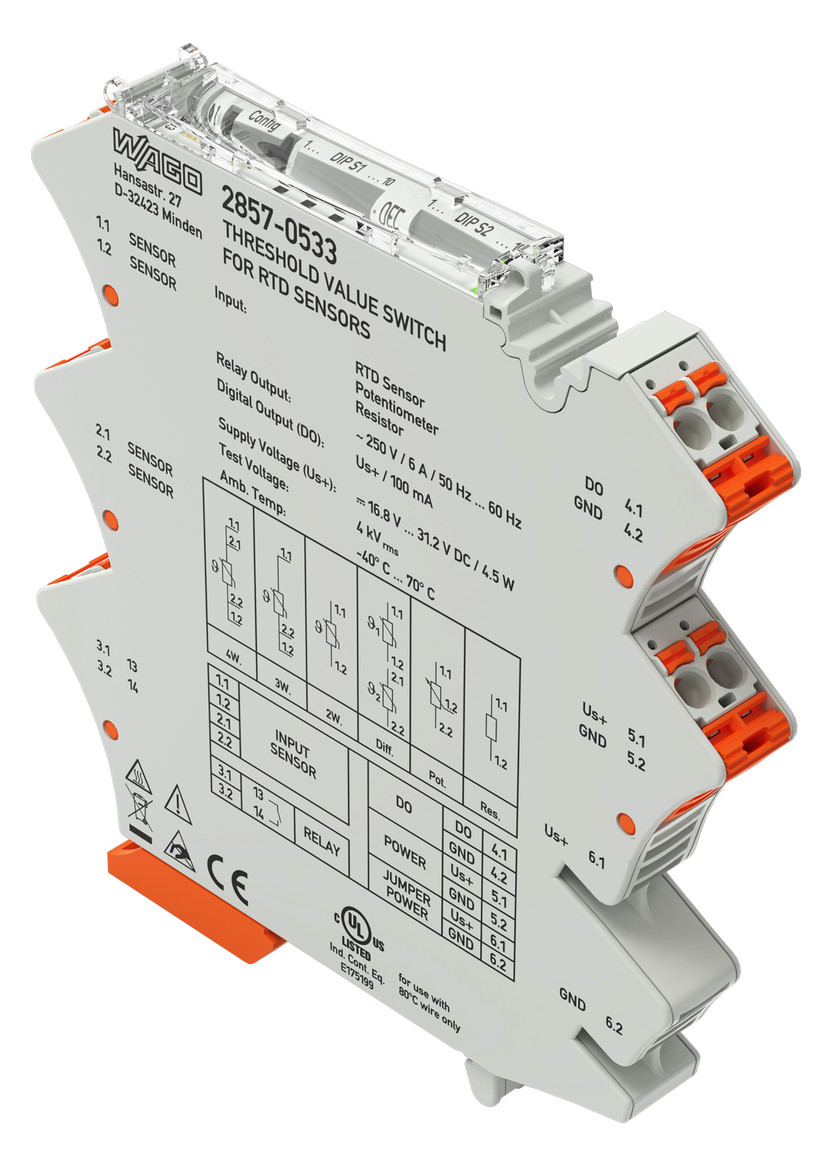 1St. Wago 2857-533 Grenzwertschalter JUMPFLEX® - Messumformer