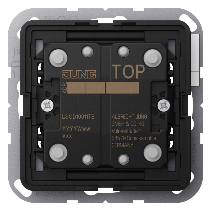 1St. Jung LSCD10911TE KNX Taster Erweiterung 1fach