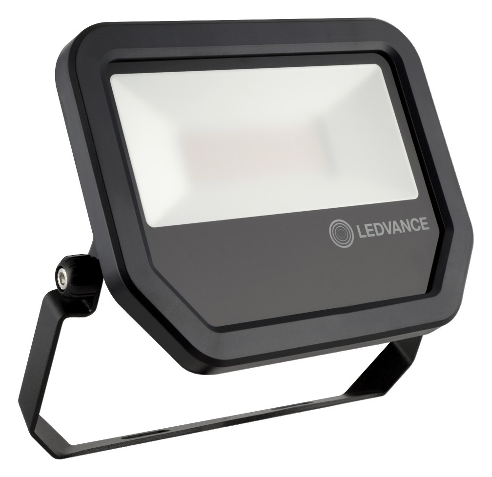 1St. Ledvance Floodlight 30 W 3000 K SYM 100 schwarz FL PFM 30W/3000K