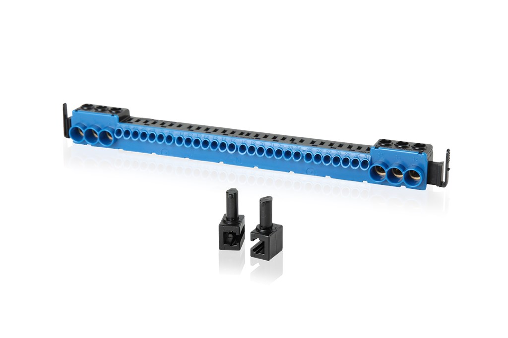 1St. F-Tronic ZSSKN34 Steckklemme N 6x schraubbar bis 25mm², 28x steckbar bis 4mm² 7110020