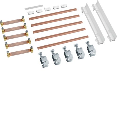 1St. Hager ZM45S Sammelschienenverbinder universZ Schrank /Schrank 5-polig CU 12x5mm 250A