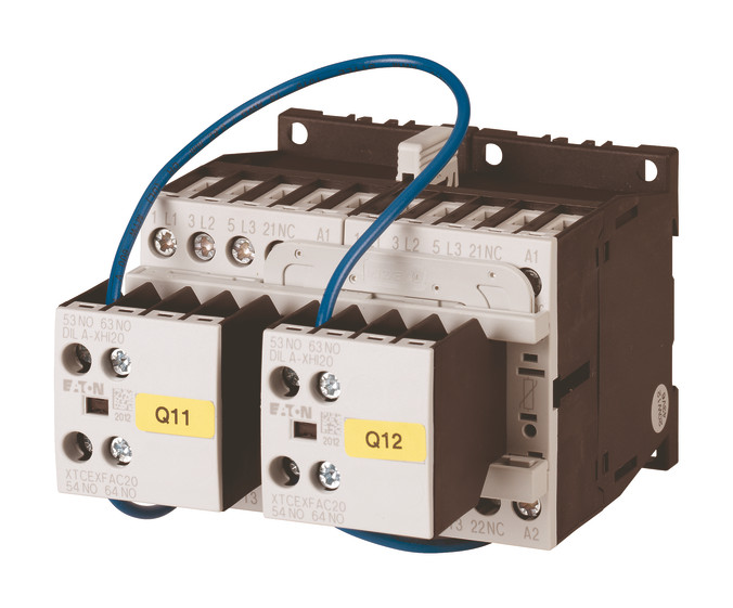 1St. Eaton 278086, DIULM9/21(230V50HZ,240V60HZ) Wendeschützkombination, 3-polig, + 2 Schließer