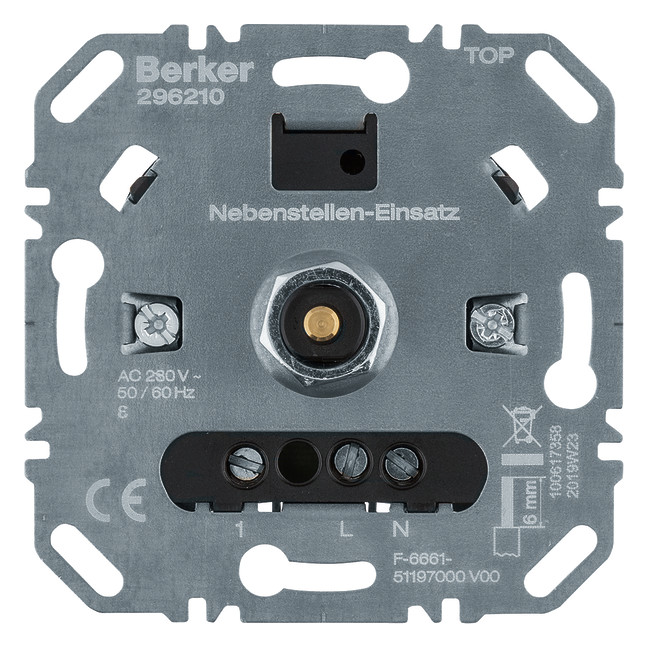 1St. Berker 296210 296210 Nebenstellen-Einsatz f. 296110