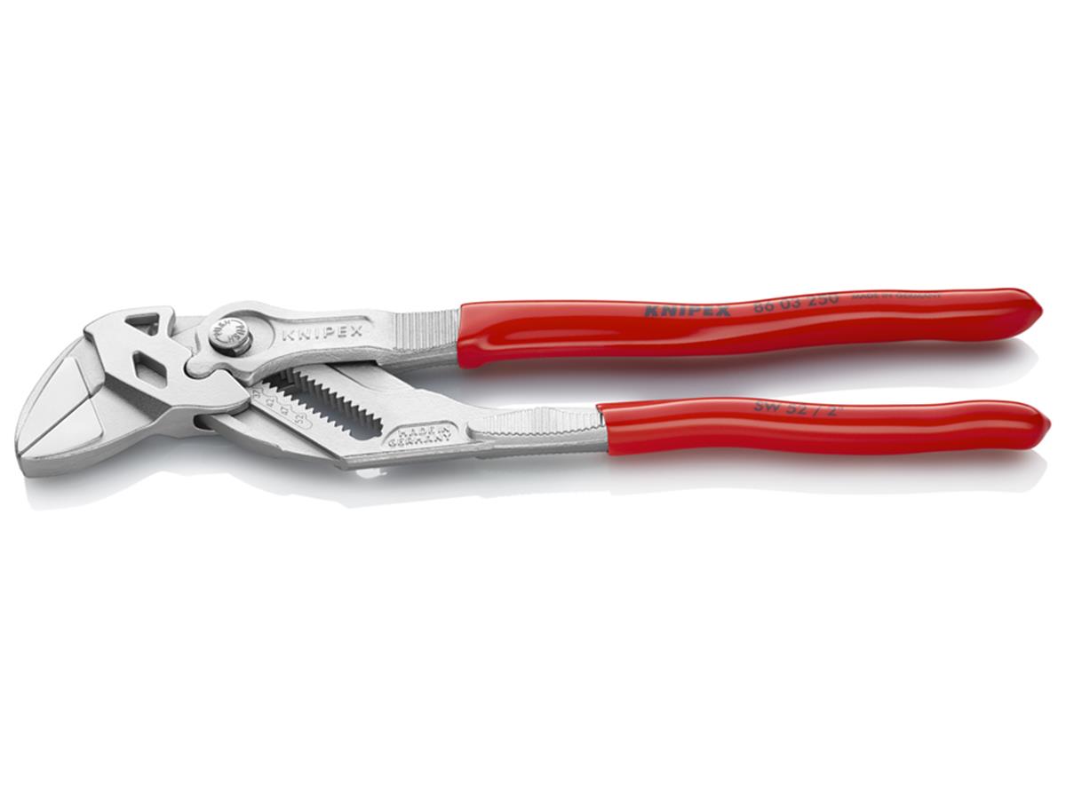 1St. Knipex 86 03 250 Zangenschlüssel bis 52 mm Schlüsselweite 250 mm