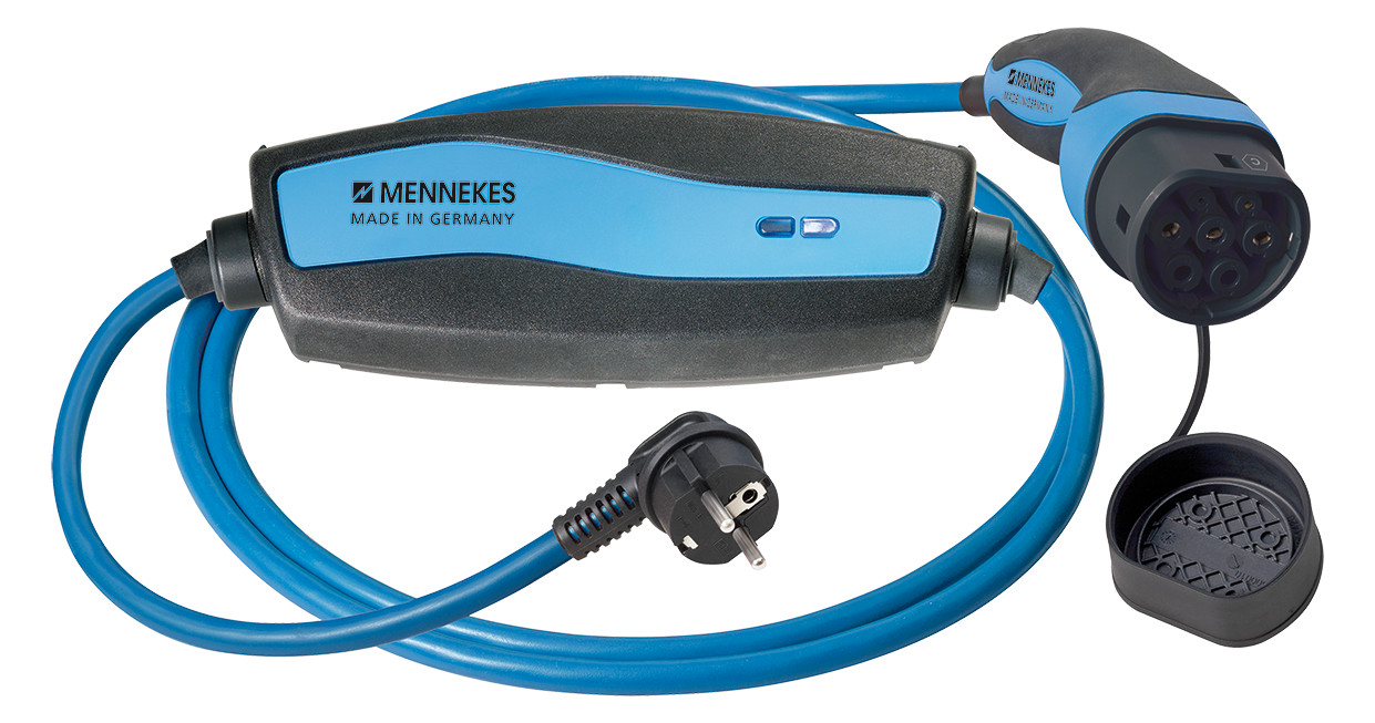 4m Mennekes 35201100061 Ladekabel Mode2 Typ 2 13A 4m