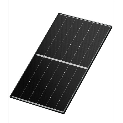 1St. Meyer Bruger 10308696, Glass 375 Charge C.0, HJT Bifacial Modul, 375Wp, Rahmen schwarz