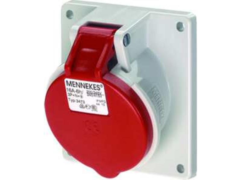 1St. Mennekes 3473 Anbaudose TwinCONTACT 16A5p6h400V IP44