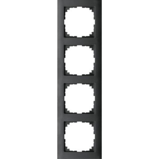 1St. Merten MEG4040-3614 M-Pure-Rahmen, 4fach, anthrazit, M-Pure