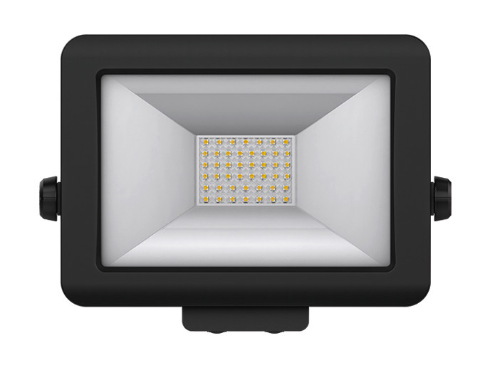 1St. Theben 1020686 LED-Strahler für Wandmontage, 30 Watt, schwarz B30L BK