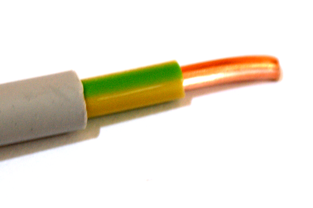 100m NYM-J 1x6 NYM 1 x 6 mm² Kabel Leitung Erdungskabel