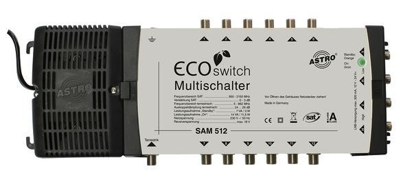 1St. Astro SAM512 Multischalter Ecoswitch 5/12 12 Teilnehmer 360512 SAM512ECO