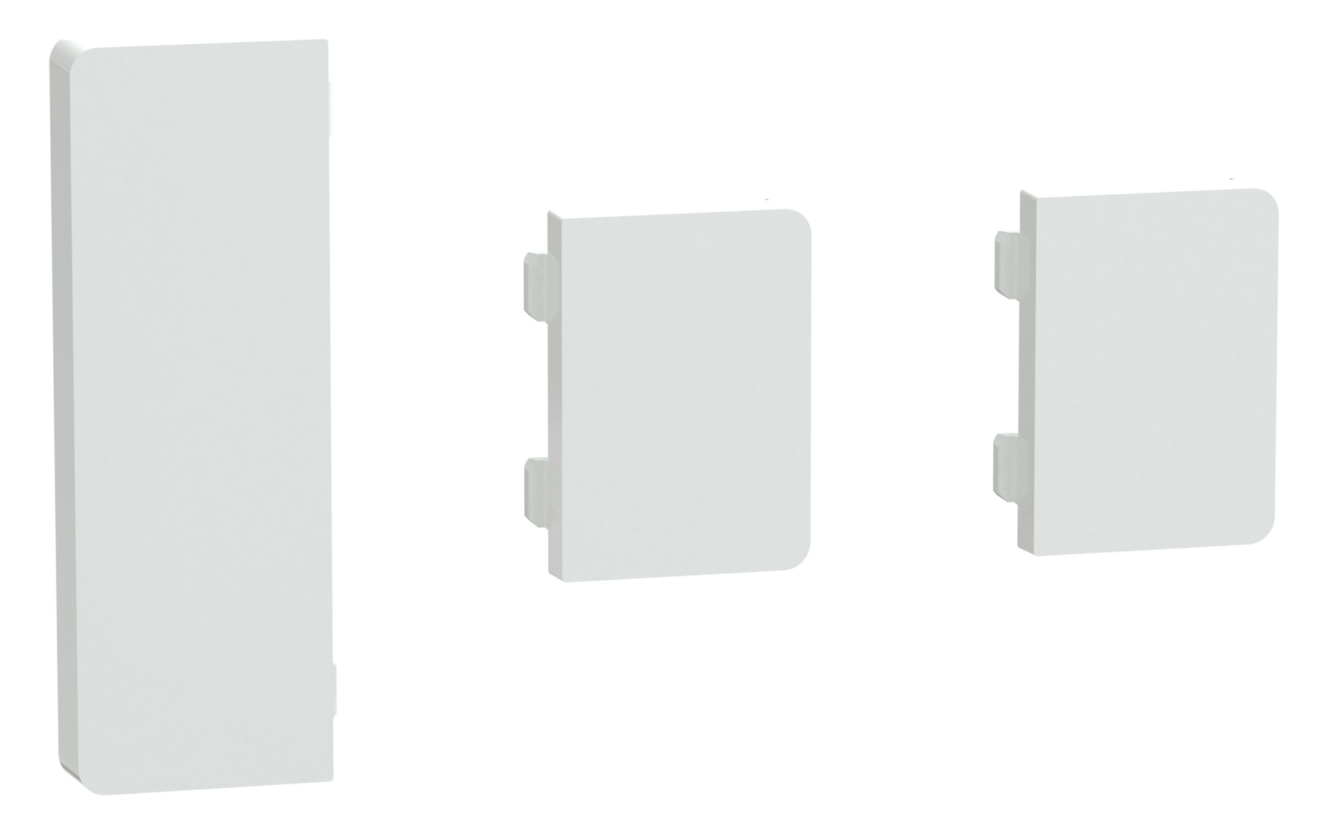 1St. Merten MEG6193-6035 Tastsensor Flex, KNX, Merten System Design, 3fach, Wippen, Lotosweiß