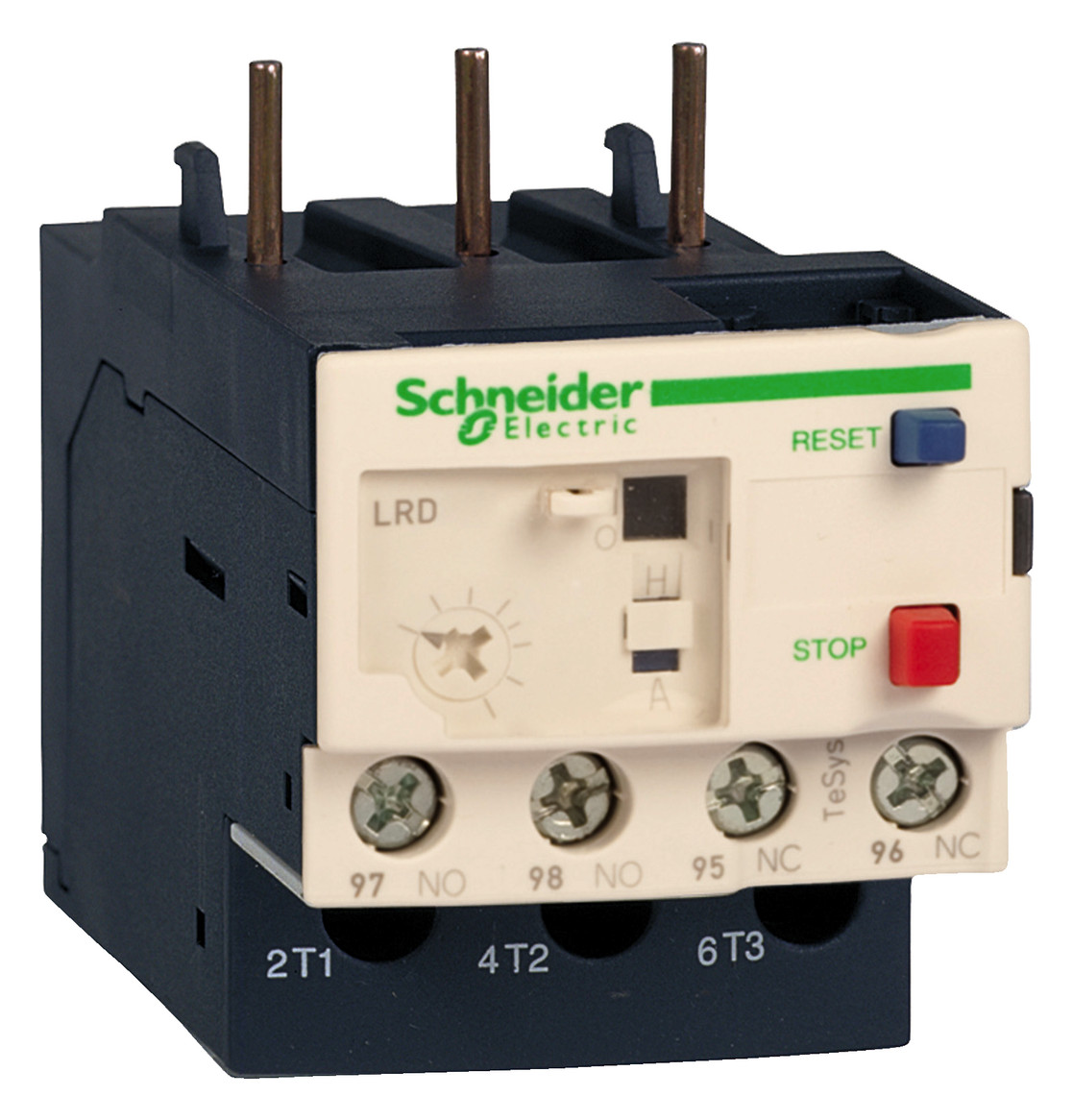 1St. Schneider Electric LR3D056 Motorschutzrelais, 0,63-1A, 1S+1Ö, Klassse 10, kein Differenzialschutz