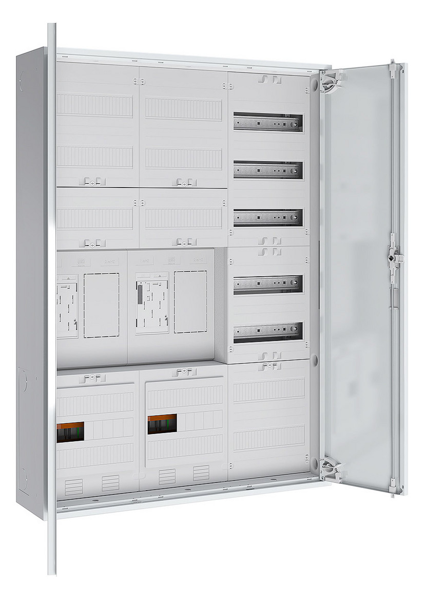 1St. ABN S37EA322 Zählerschrank eHZ 2Z 2R 1V 1APZ HLAK OKK IP43 SK2 5p 800x1100x210mm