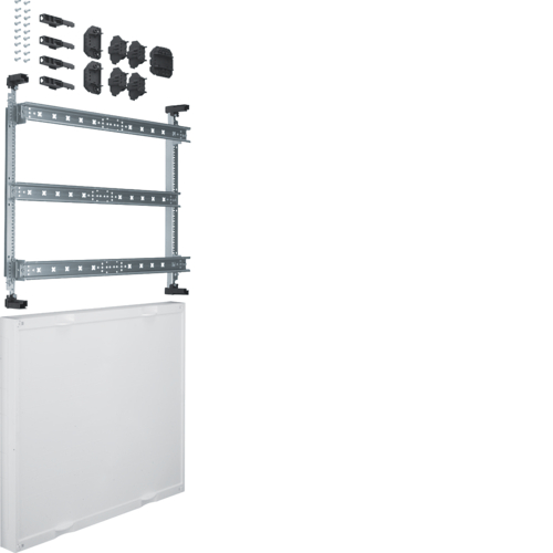 1St. Hager UD32A1 Baustein universN 450x500mm für Reihenklemmen waagerecht