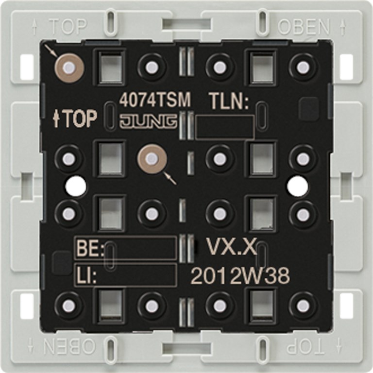 1St. Jung 4074TSM KNX Tastsensor-Modul BA Standard 4fach 4074 TSM