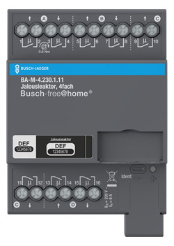 1St. Busch-Jaeger BA-M-4.230.1.11 Jalousieaktor 4fach 230V REG