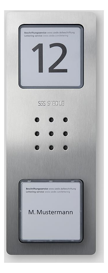 1St. Siedle 210008733-00 CA 850-1 E Audio-Türstation Compact CA 850-1 E