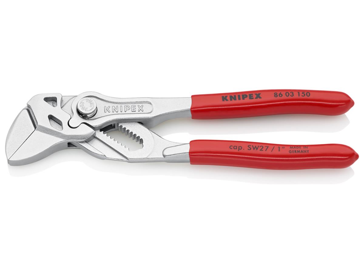 1St. Knipex 86 03 150 Zangenschlüssel bis 27 mm Schlüsselweite 150 mm