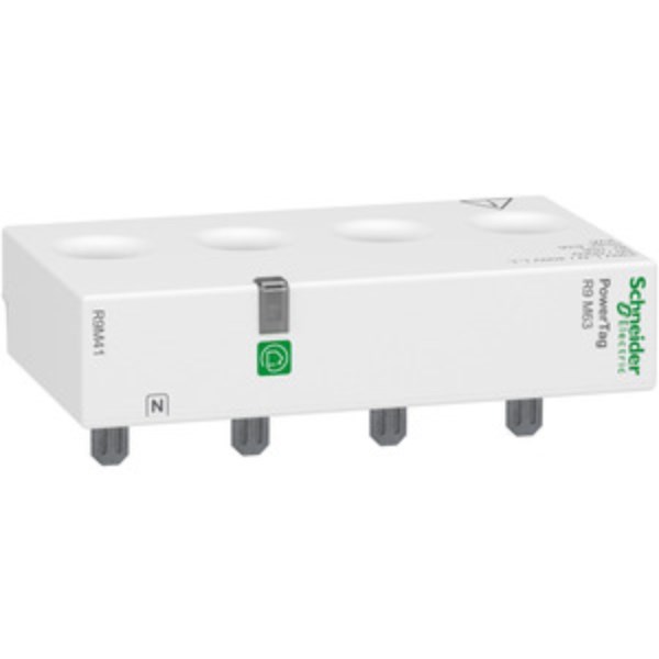 1St. Schneider Electric R9M41 PowerTag Resi9 M63, 3P+N, Einbau oben, Verbindung mit Wiser Gateway