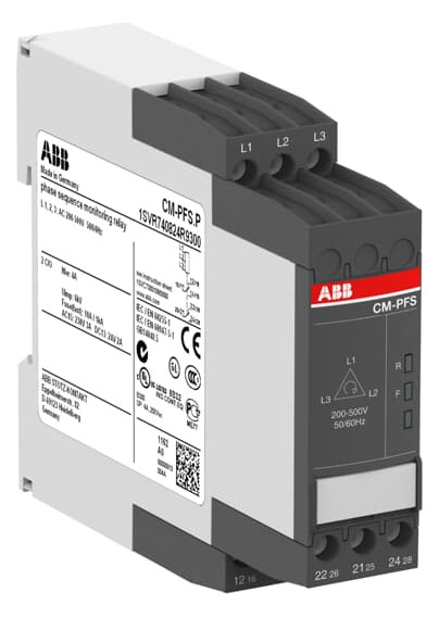 1St. ABB CM-PFS.P, Dreiphasenüberwachungsrelais 2W 1SVR740824R9300