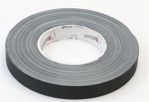 50m Bizline BIZ 350023 Gewebeklebeband schwarz 19mm x 50m x 0,31mm BIZ350023